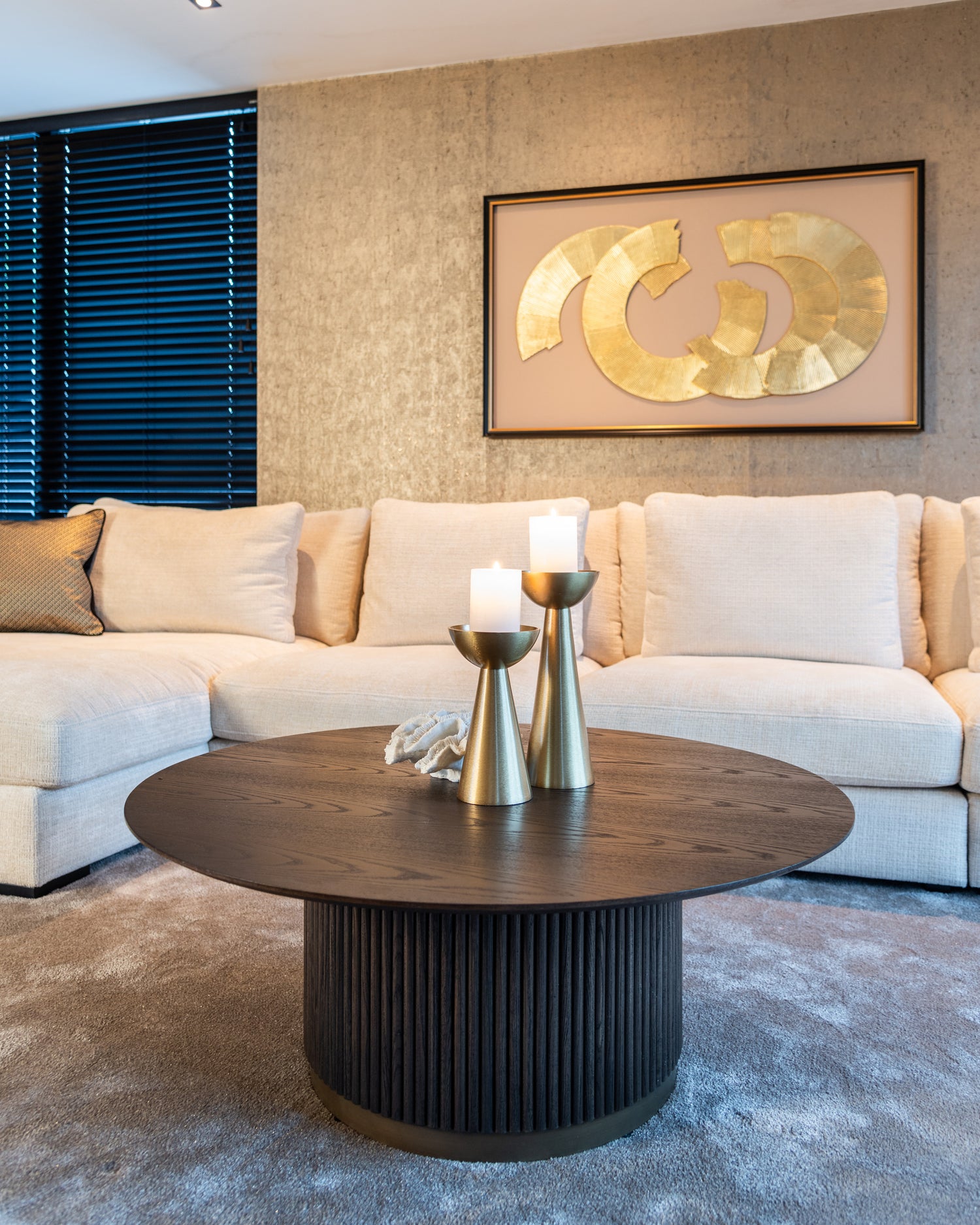 Richmond Interiors Wandkunst Eden black/gold Wandkunst Richmond Interiors
