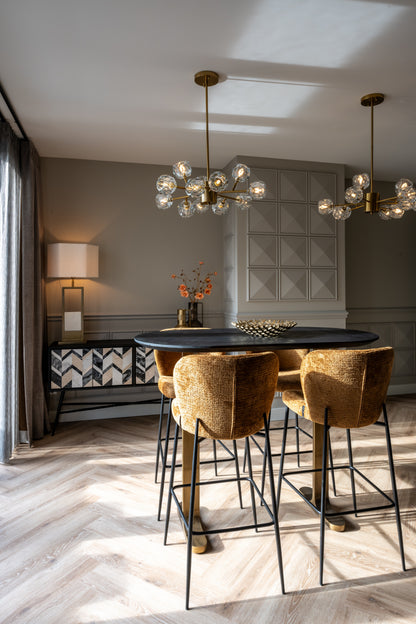 Richmond Interiors Bartisch Revelin black/gold 140 Bartisch Richmond Interiors