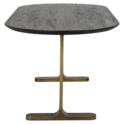 Richmond Interiors Esstisch Revelin black/gold 200 Esstisch Richmond Interiors
