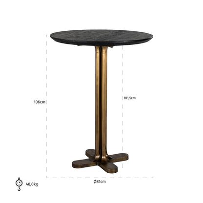 Richmond Interiors Bartisch Revelin black/gold 81Ø Bartisch Richmond Interiors