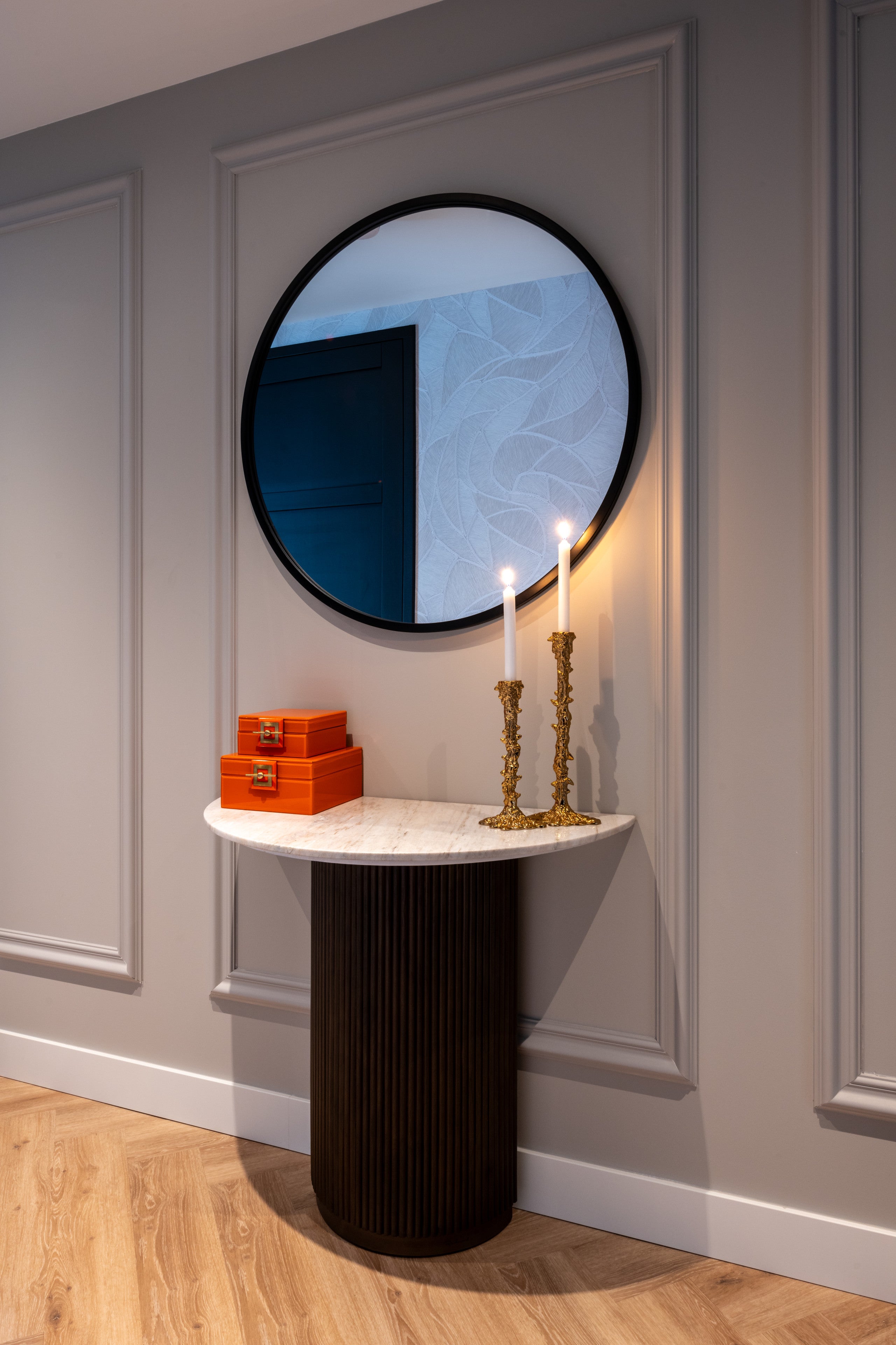 Richmond Interiors Aufbewahrungsbox Bodine orange small Aufbewahrungsbox Richmond Interiors