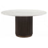 Richmond Interiors Esstisch Mayfield brown 140Ø Esstisch Richmond Interiors