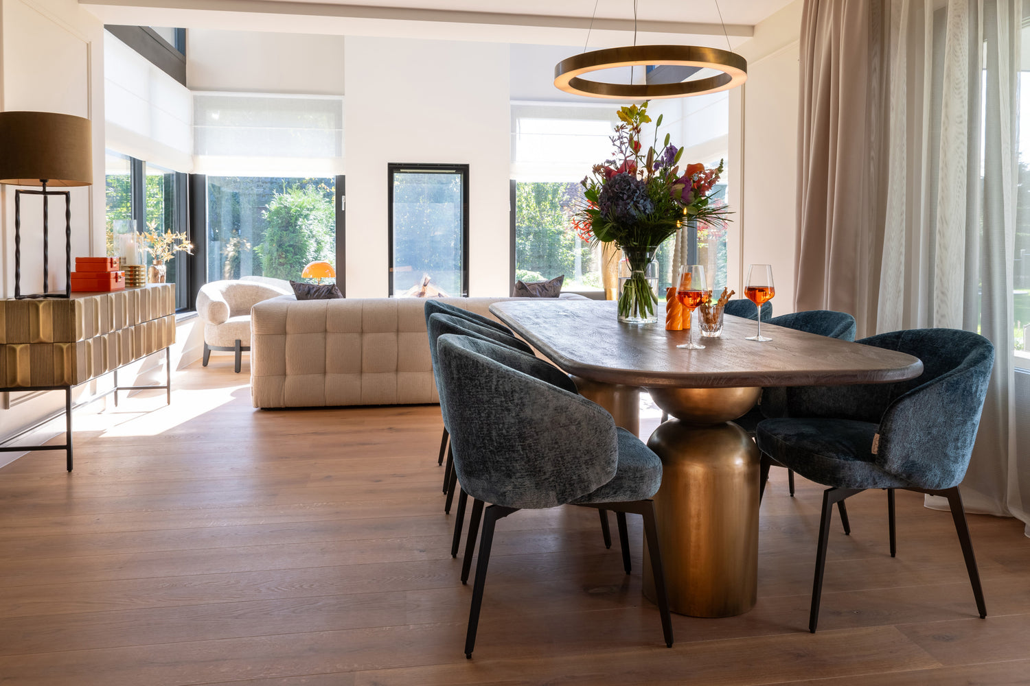 Richmond Interiors Esstisch Cavo brown 230 Esstisch Richmond Interiors