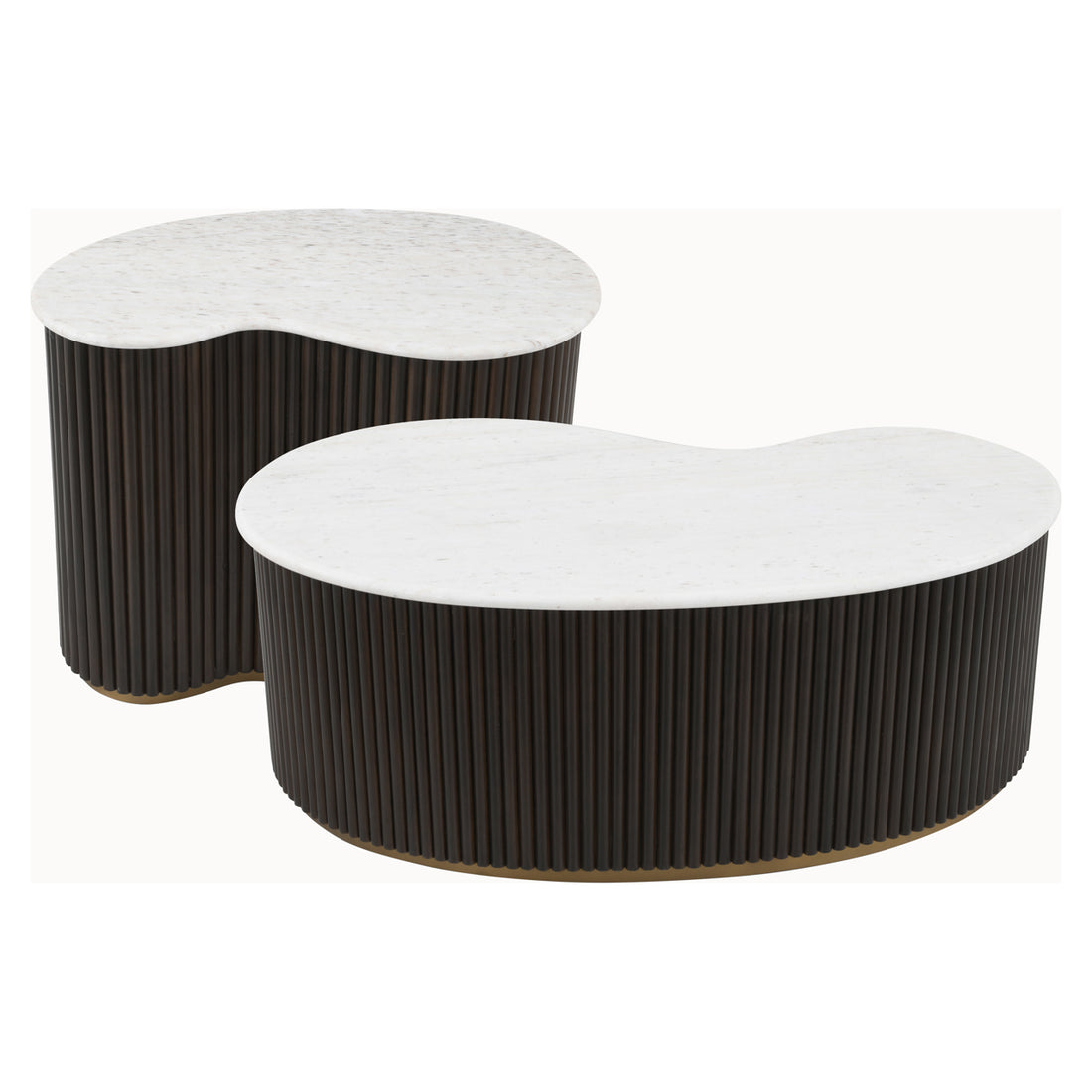 Richmond Interiors Couchtisch Mayfield brown (Set of 2) Couchtisch Richmond Interiors