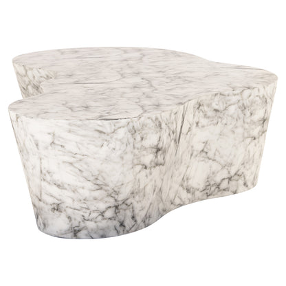 Richmond Interiors Gartencouchtisch Rockyard white marble look Gartencouchtisch Richmond Interiors