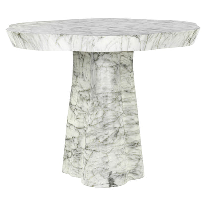 Richmond Interiors Outdoor Esstisch Rockyard white marble look 100Ø Outdoor Esstisch Richmond Interiors