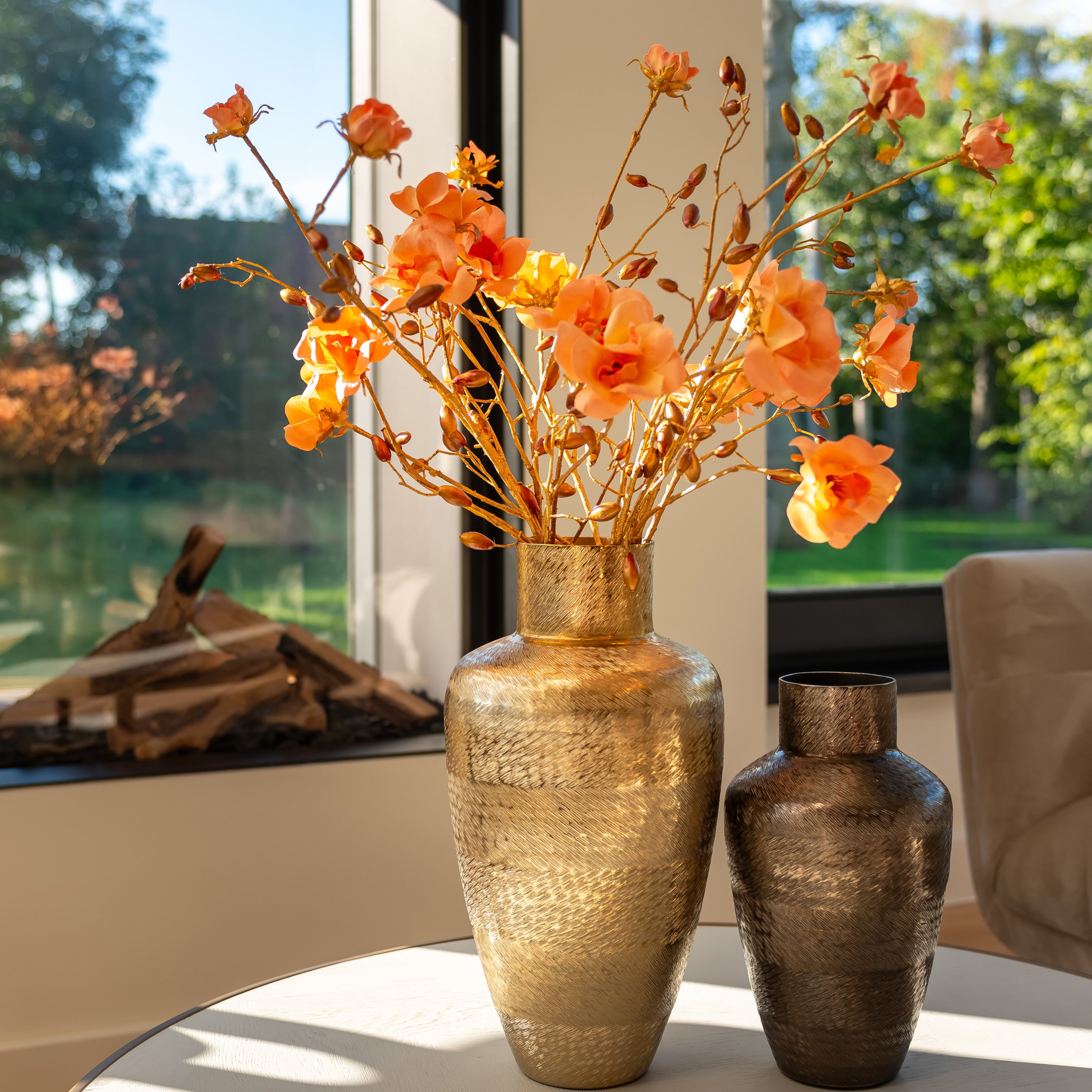 Richmond Interiors Vase Joah smoke