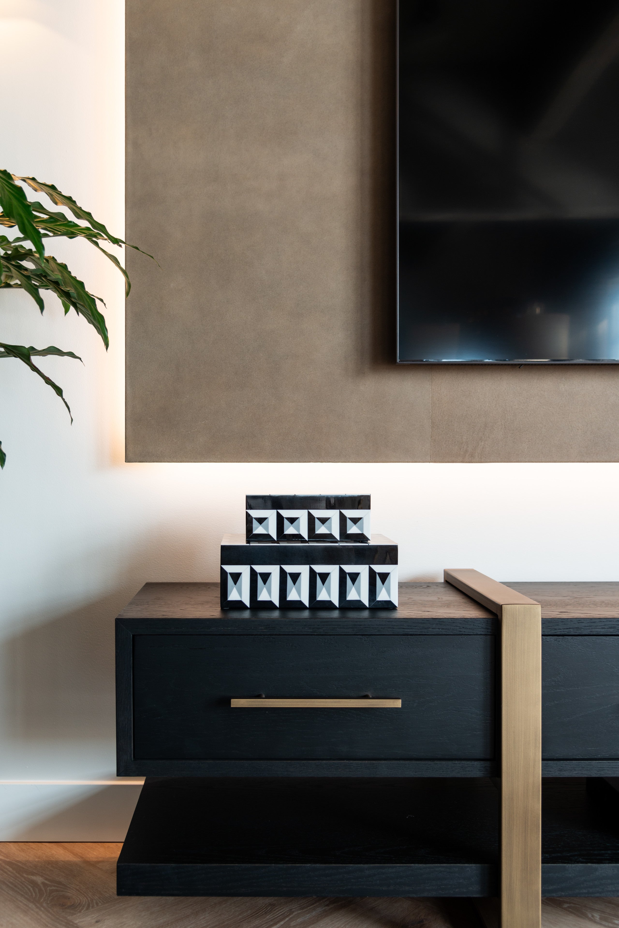 Richmond Interiors Aufbewahrungsbox Vivy black small Aufbewahrungsbox Richmond Interiors
