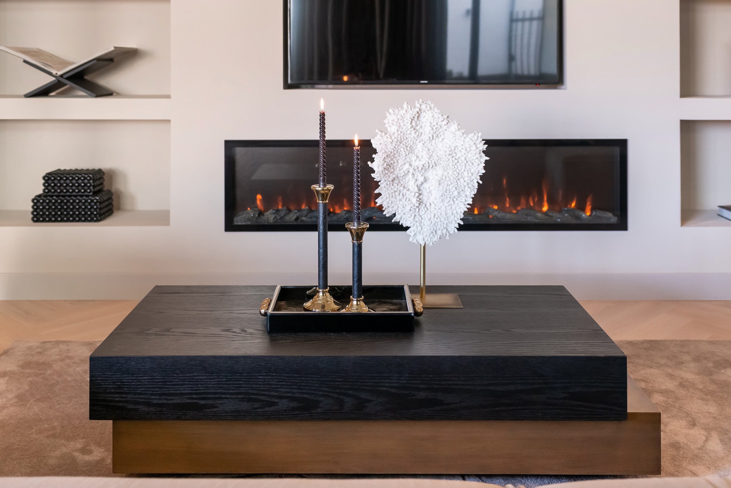 Richmond Interiors Couchtisch Cambon dark coffee Couchtisch Richmond Interiors
