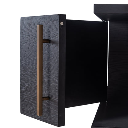Richmond Interiors Vitrine Cambon dark coffee Vitrine Richmond Interiors