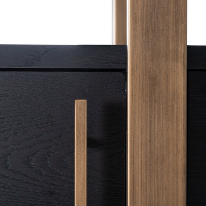 Richmond Interiors Vitrine Cambon dark coffee Vitrine Richmond Interiors