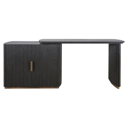 Richmond Interiors Schreibtisch Cambon dark coffee Schreibtisch Richmond Interiors