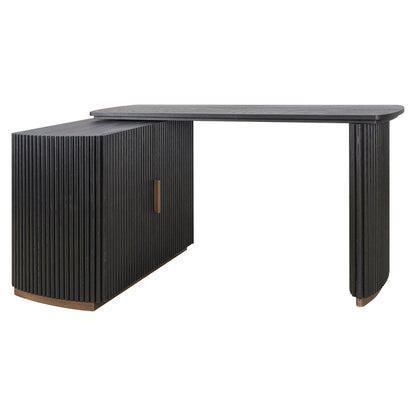 Richmond Interiors Schreibtisch Cambon dark coffee Richmond Interiors