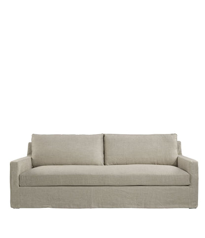 Artwood - 3-Sitzer Stoffsofa Guilford Leinen sand 3-Sitzer Sofa Artwood