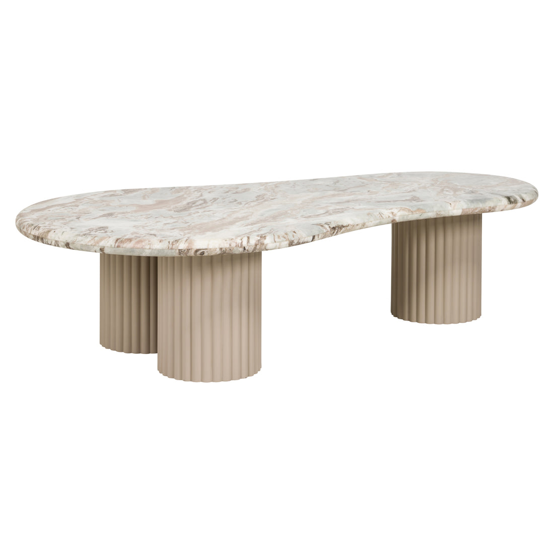 Richmond Interiors Couchtisch Coronel Blush beige Couchtisch Richmond Interiors