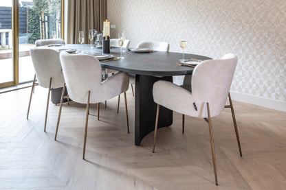 Richmond Interiors Kerzenhalter Caya black/gold small Kerzenhalter Richmond Interiors