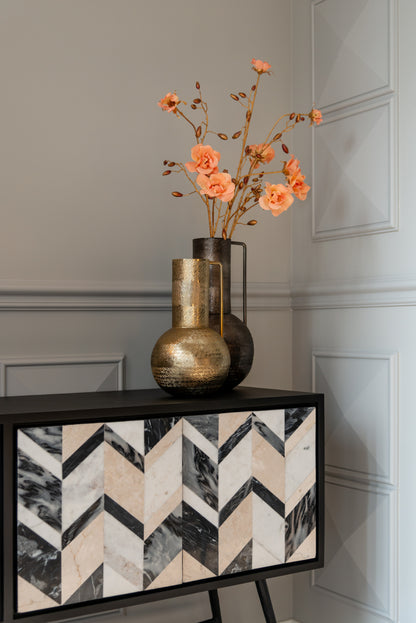 Richmond Interiors Vase Leia gold small