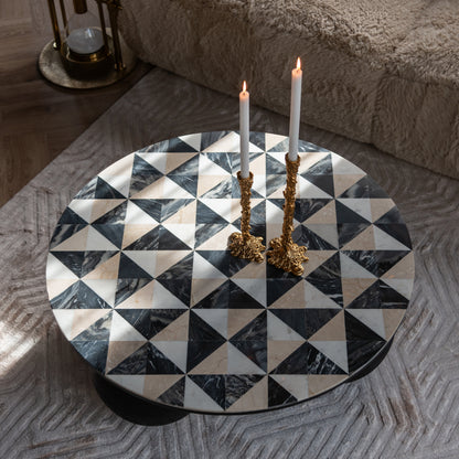 Richmond Interiors Beistelltisch Tempus gold Beistelltisch Richmond Interiors