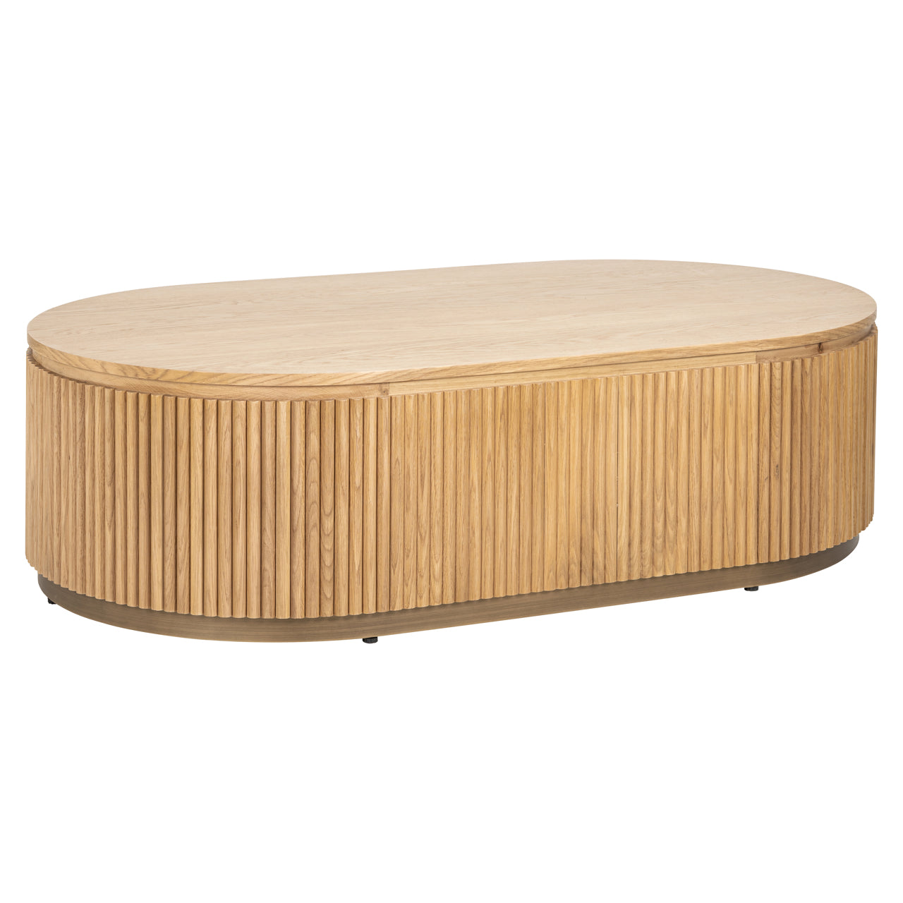 Richmond Interiors Couchtisch Belfort natural oak Couchtisch Richmond Interiors