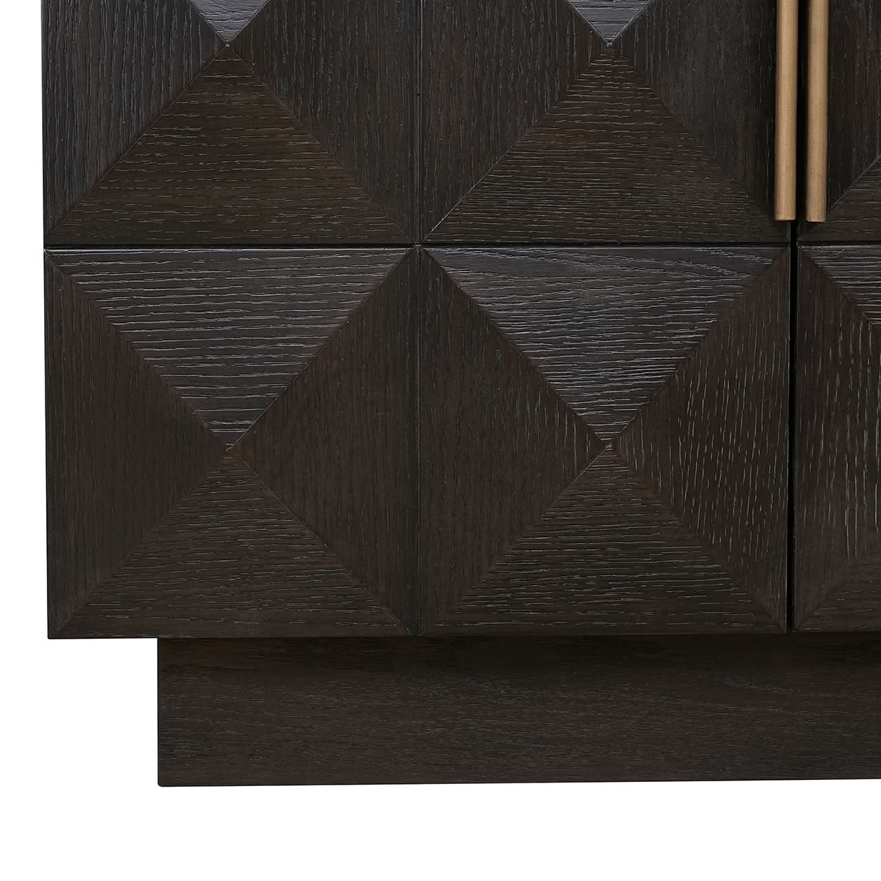 Richmond Interiors Sideboard Claremont 4-türig (Brown) Sideboard Richmond Interiors