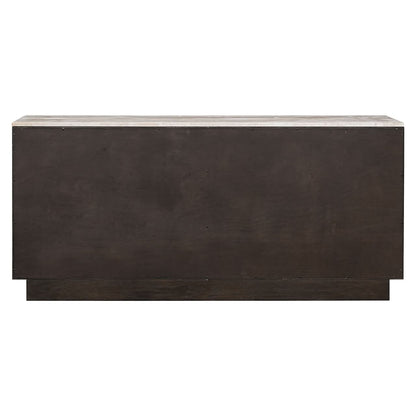 Richmond Interiors Sideboard Claremont 4-türig (Brown) Sideboard Richmond Interiors