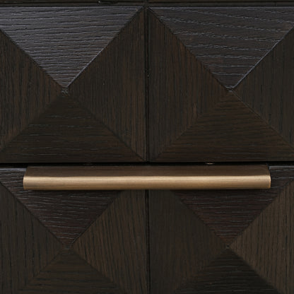Richmond Interiors Nachttisch Claremont brown Nachttisch Richmond Interiors