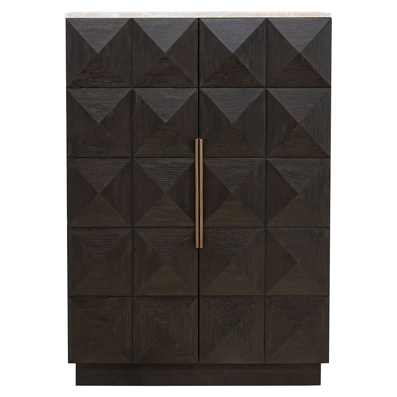 Richmond Interiors Schrank Claremont 2-türig (Brown) Schrank Richmond Interiors