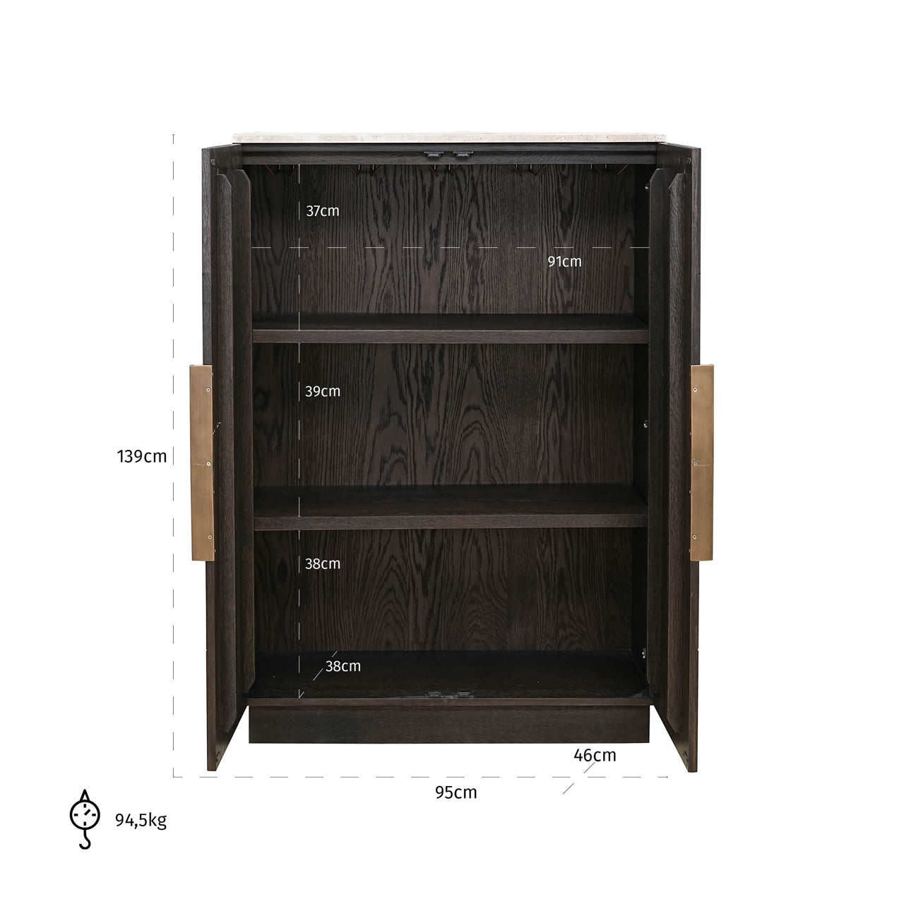 Richmond Interiors Schrank Claremont brown Schrank Richmond Interiors