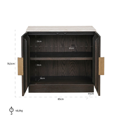 Richmond Interiors Sideboard Claremont brown Sideboard Richmond Interiors