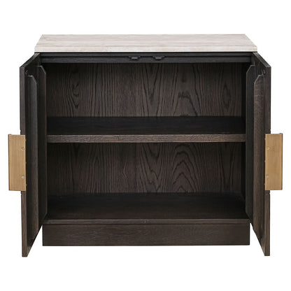 Richmond Interiors Sideboard Claremont 2-türig (Brown) Sideboard Richmond Interiors