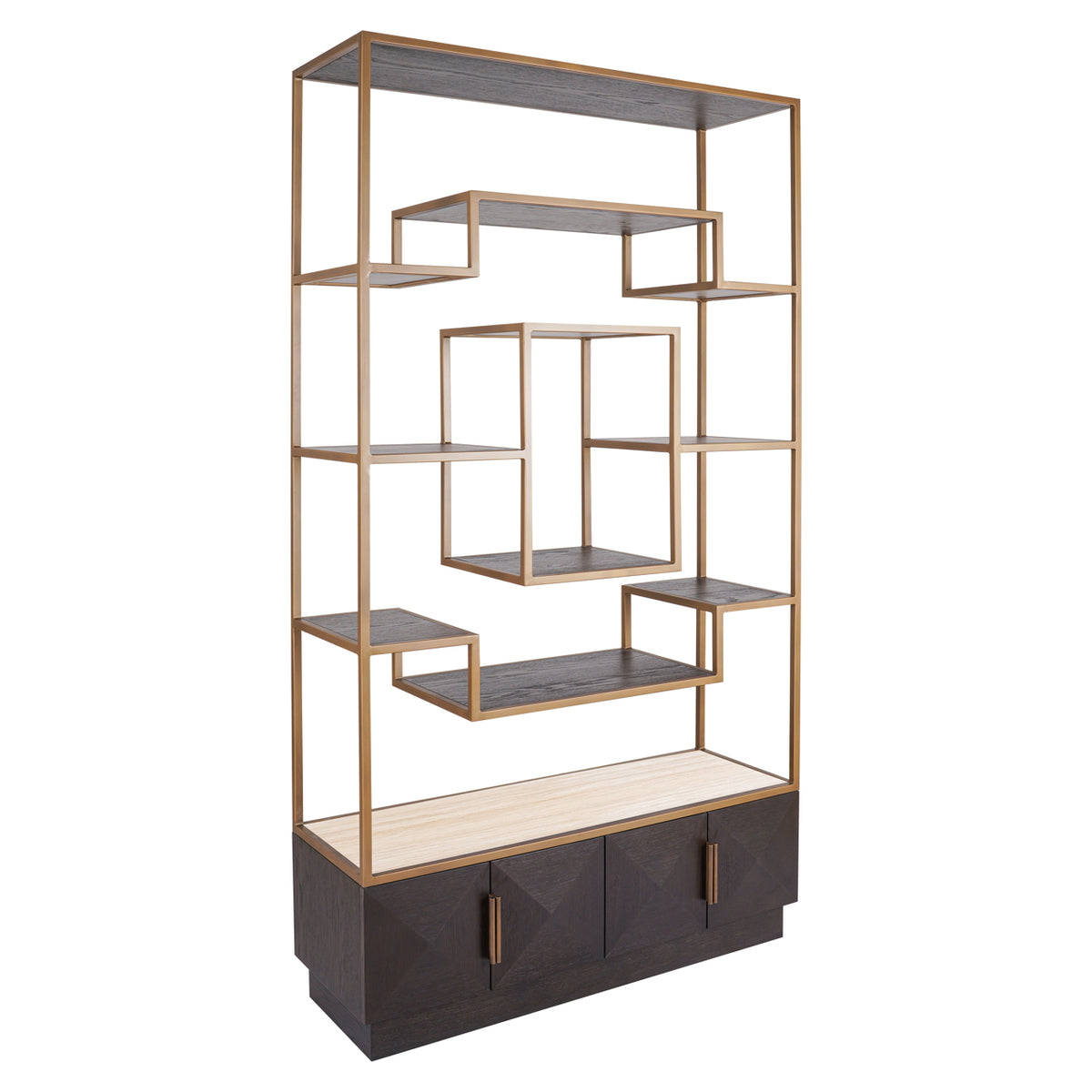 Richmond Interiors Vitrine Claremont brown Richmond Interiors