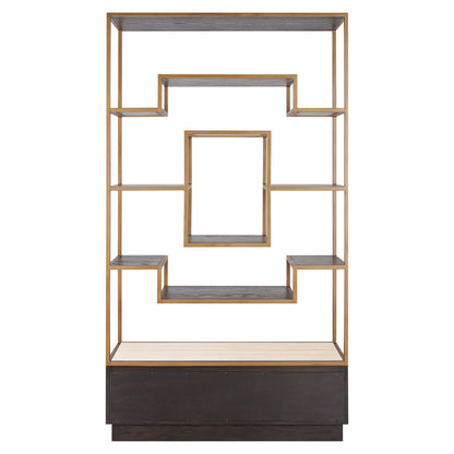 Richmond Interiors Vitrine Claremont brown Richmond Interiors