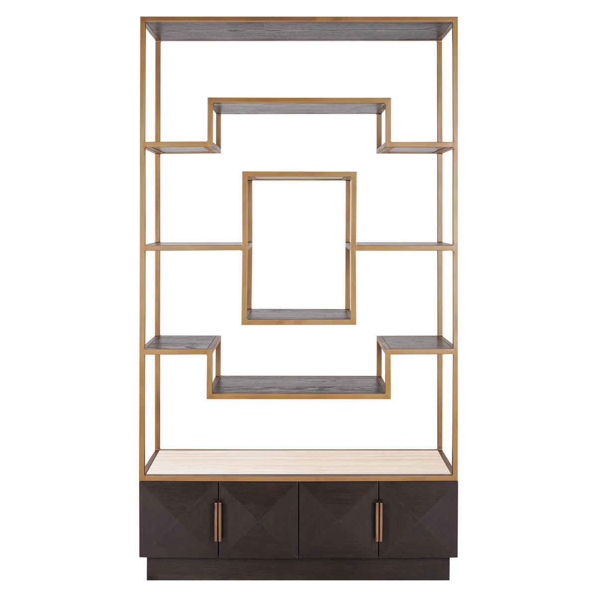 Richmond Interiors Vitrine Claremont brown Richmond Interiors