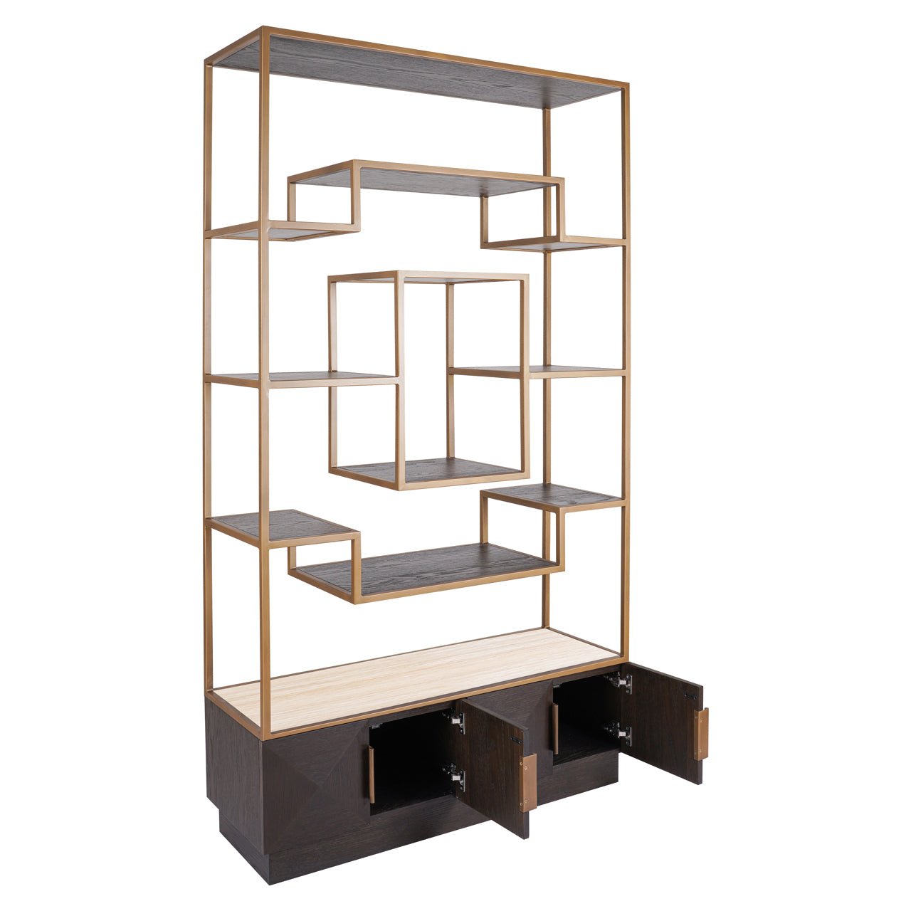 Richmond Interiors Vitrine Claremont brown Vitrine Richmond Interiors