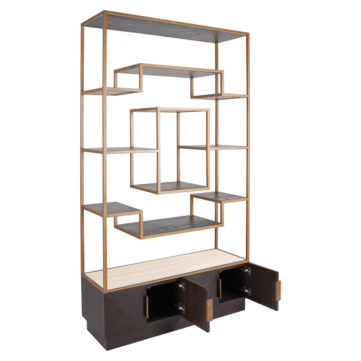 Richmond Interiors Vitrine Claremont brown Richmond Interiors