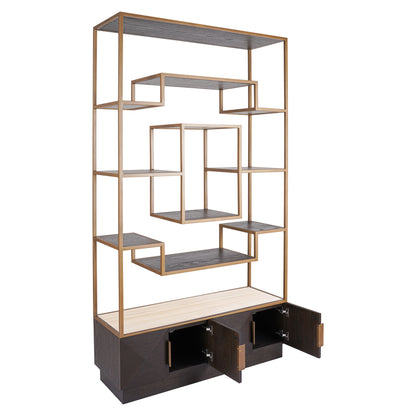 Richmond Interiors Vitrine Claremont brown Richmond Interiors