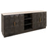 Richmond Interiors Sideboard Claremont brown 4-doors 2-shelves Sideboard Richmond Interiors