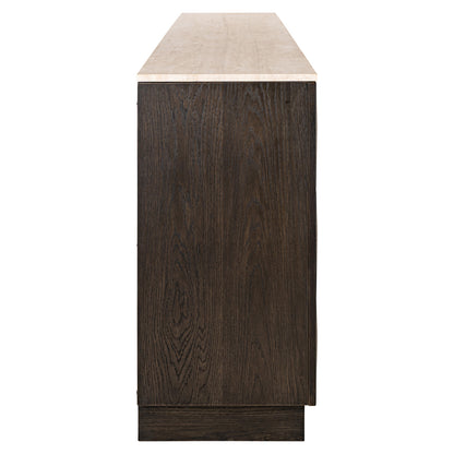 Richmond Interiors Sideboard Claremont brown 4-doors 2-shelves Sideboard Richmond Interiors