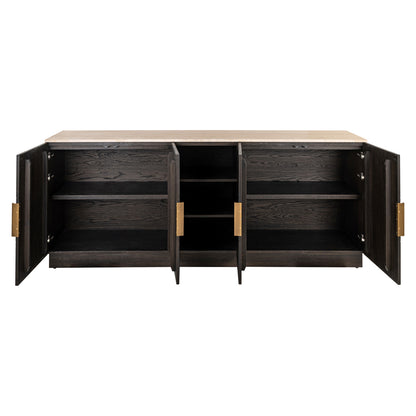 Richmond Interiors Sideboard Claremont brown 4-doors 2-shelves Sideboard Richmond Interiors