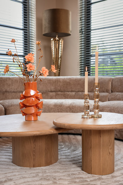 Richmond Interiors Kerzenhalter Meral brown small Kerzenhalter Richmond Interiors