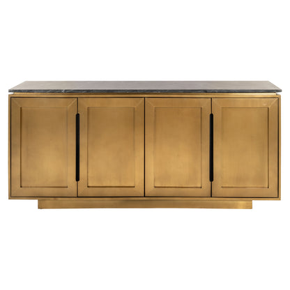 Richmond Interiors Sideboard Finsbury black/gold Sideboard Richmond Interiors