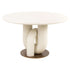 Richmond Interiors – Esstisch Winslow white 135Ø Esstisch rund Richmond Interiors