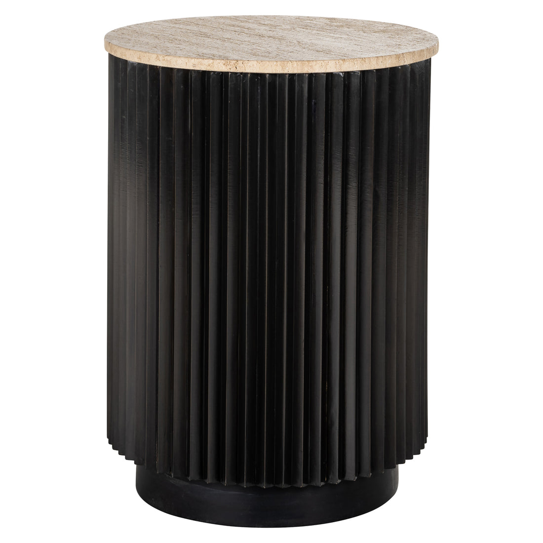 Richmond Interiors Beistelltisch Hampton dark brown 45Ø Beistelltisch Richmond Interiors