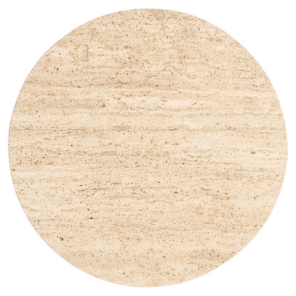 Richmond Interiors Beistelltisch Hampton dark brown 45Ø Beistelltisch Richmond Interiors