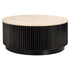 Richmond Interiors Couchtisch Hampton dark brown 90Ø Couchtisch Richmond Interiors