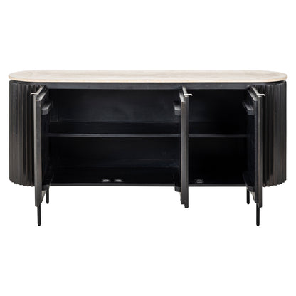 Richmond Interiors Sideboard Hampton dark brown Sideboard Richmond Interiors