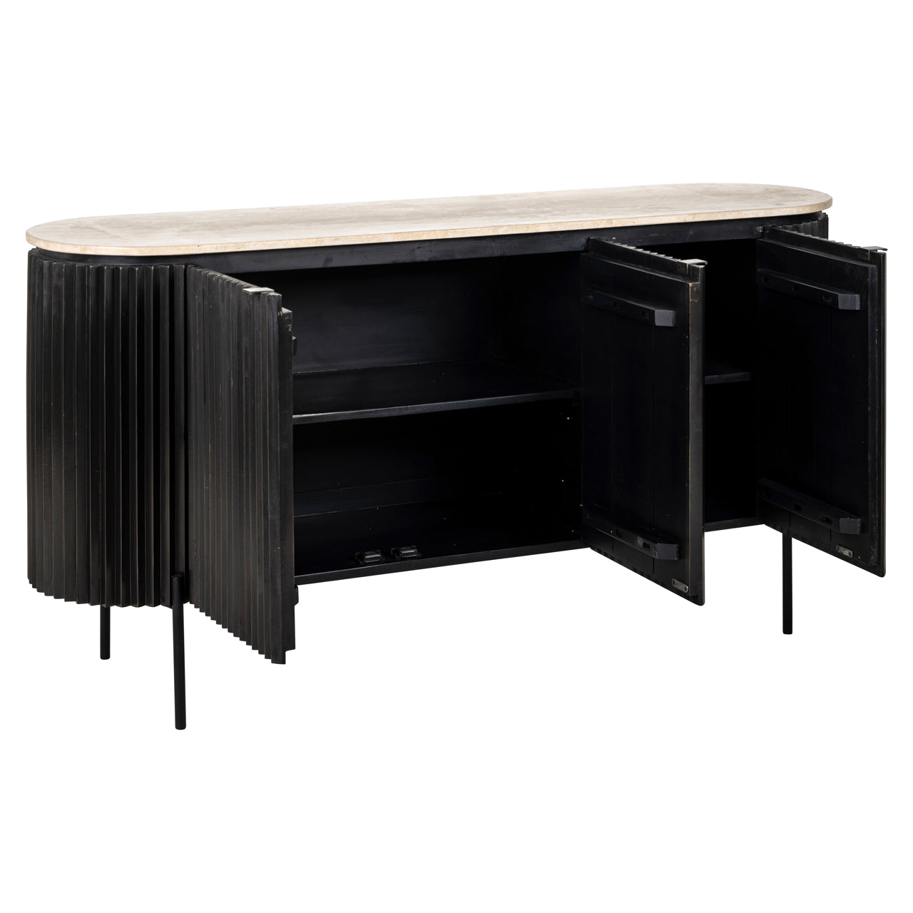 Richmond Interiors Sideboard Hampton dark brown Sideboard Richmond Interiors