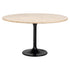 Richmond Interiors Esstisch Hampton black 140Ø Esstisch Richmond Interiors