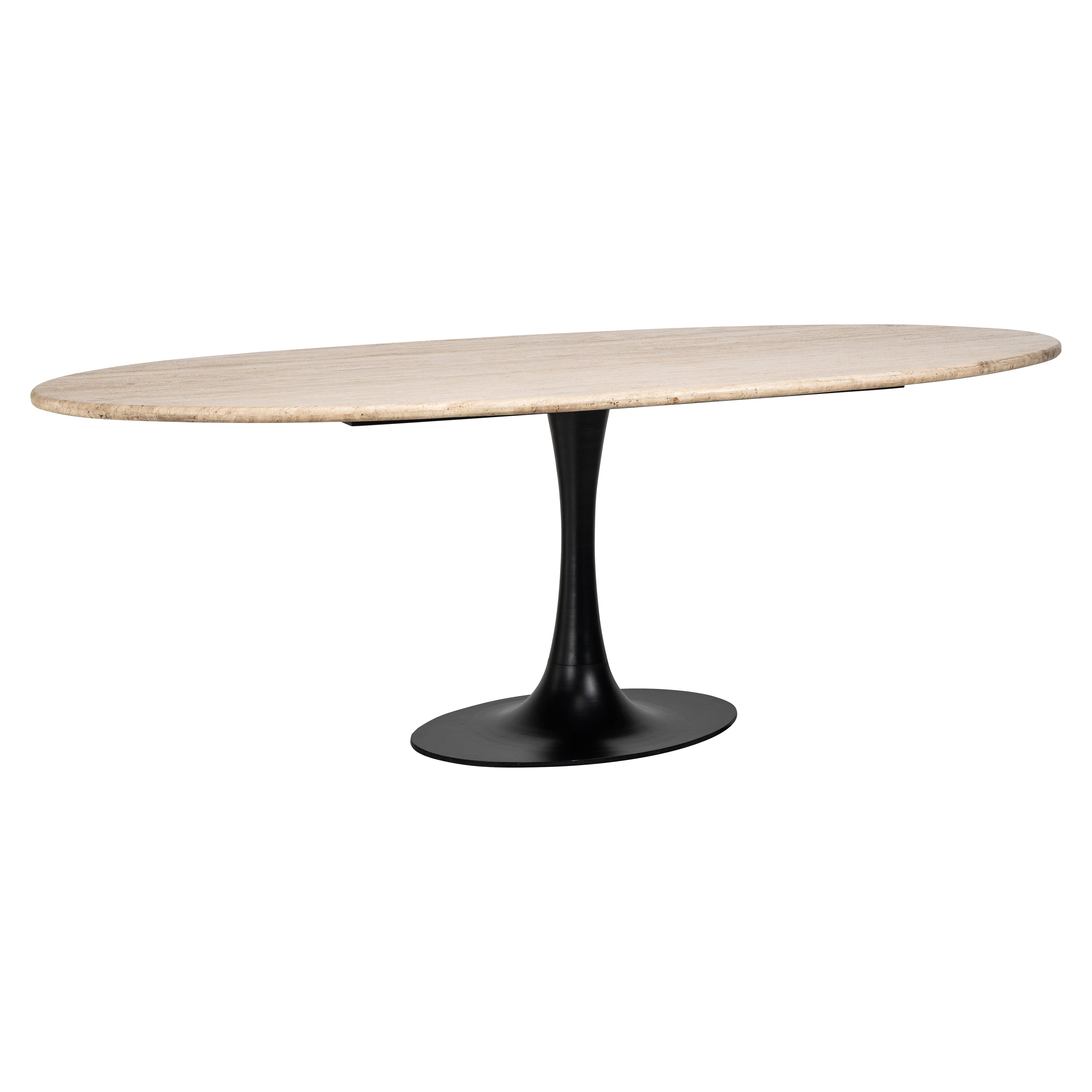 Richmond Interiors - Esstisch Travertin Hampton 230cm oval Esstisch oval Richmond Interiors