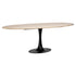 Richmond Interiors Esstisch Hampton black oval 230 Esstisch Richmond Interiors